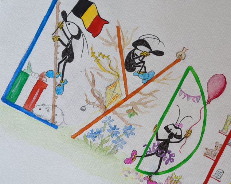 illustration enfants suisse